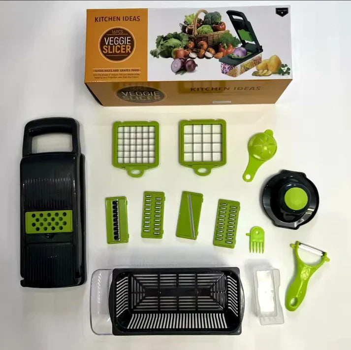 16-in-1 Multifunctional Vegetable Cutter