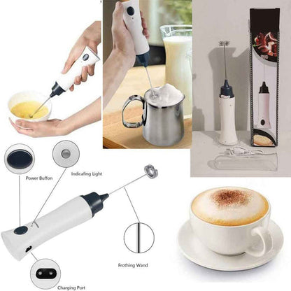 Rechargeable Coffee Frother