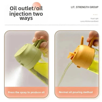 2-in-1 Leakproof Oil Dispenser Bottle (500ML)
