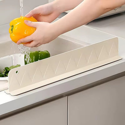2-in-1 Kitchen Essentials Combo – Silicone Dish Drying Mat + Sink Splash Guard