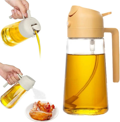 2-in-1 Leakproof Oil Dispenser Bottle (500ML)