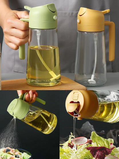 2-in-1 Leakproof Oil Dispenser Bottle (500ML)