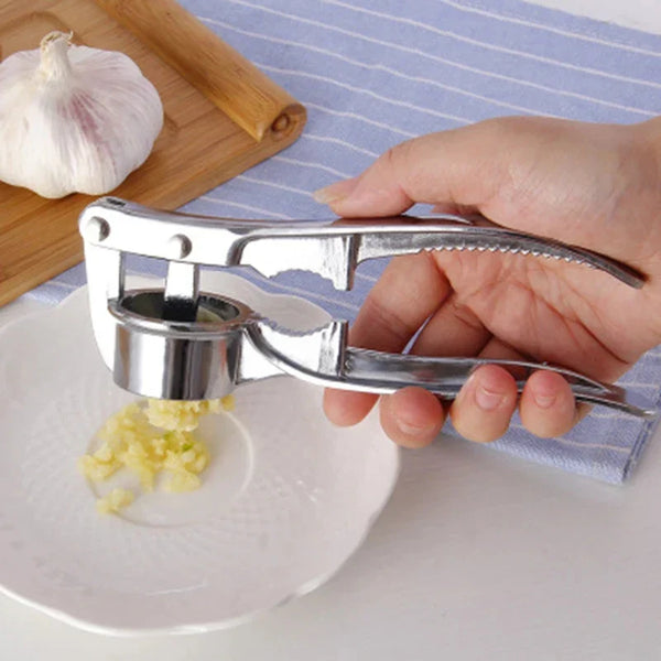 Stainless Steel Garlic Crusher
